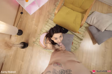 Ashly Rabbit Brought Her Bubble Butt On The Set For More Pleasurable Sex gallery
