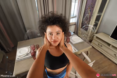 Big Lipped Hottie Moana Lust Makes Cock Cum So Much On Her Tongue gallery