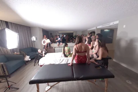 BTS of Huge Tadpole Orgy