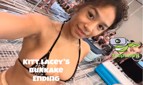 Kitt Lacey's Bukkake Ending