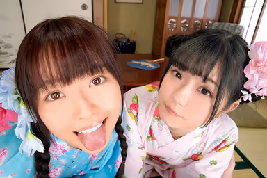 VR] Tanning Niece Sisters VR - Chiharu Miyazawa, Ruru Arisu gallery