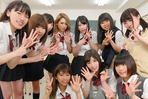 Long Length VR There's A Shortage Of Boys At My School, And The Girls Have All The Power Since I'm Such A Proper Young Man, The Girls Have Fun Teasing Me With Panty Shot And Nip Slip Action, And My Dick Keeps Getting Hard! But Since My Cock Is Unusually Big, The Girls Were Super Curious About It... gallery