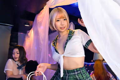 [VR] The Strongest In The Area! Ikebukuro Gyaru Hostess Club "Gyaru and Peace" When Newcomer And The Club's Most Popular Girl Both Arrive, No Doubt There Will Be "Special Services!" A Prostitution Service To Fuck and Cum Again and Again! gallery
