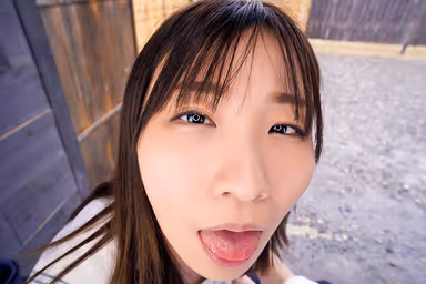 [VR] With You, Who Was Dripping Wet at the Bus Stop During A Sudden Rain On A Summer Day... Meru Ito, Mizuki Yayoi. gallery