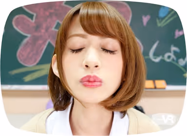 [VR] Airi Kijima Hot Smothering Kisses Enchanted By Her Lips gallery