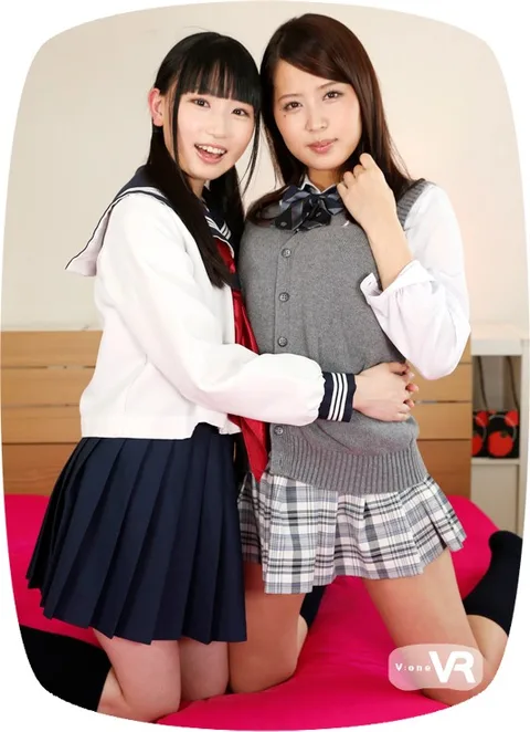 Miho Tono Shizuku Kotone They Both Stare While Sucking Cock gallery