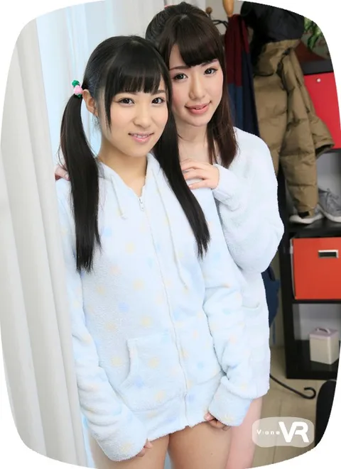 Noa Eikawa, Haruna Kawakita. Double Blowjob While They Look At You gallery