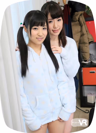 [VR] Noa Eikawa, Haruna Kawakita. Double Blowjob While They Look At You gallery