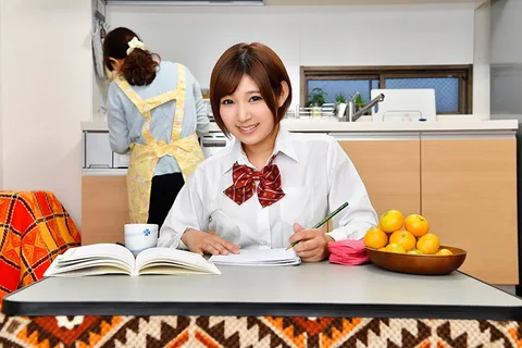 VR - Super High Quality - My Girlfriend Is Studying With Her Legs Under The Heated Table, And Her Moist Panties And Smelly Socks Get Me Super Turned On! - She Gets Wet When I Play With Her Pussy, And We Have Secret Creampie Sex! - Erina Ichihashi gallery