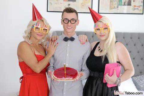 Anal Joy For A Birthday Boy: Two Mom's Story gallery