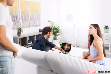 Risky Sex In Front Of Daddy gallery