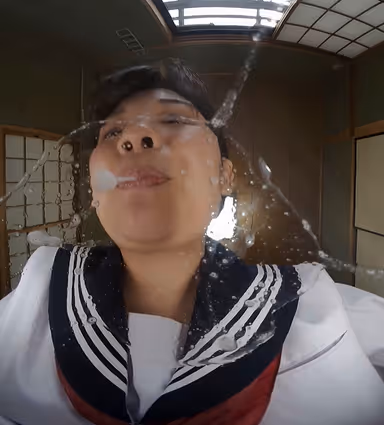 [VR] Slimy, Sticky Saliva All Over Her Face 1 gallery