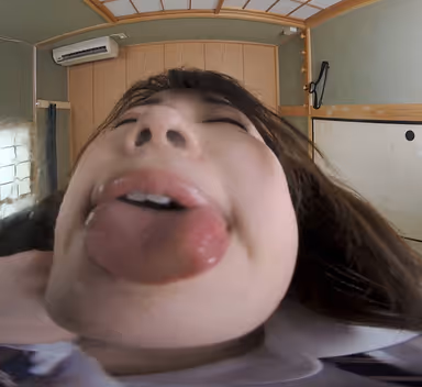 [VR] Slimy, Sticky Saliva All Over Her Face 1 gallery