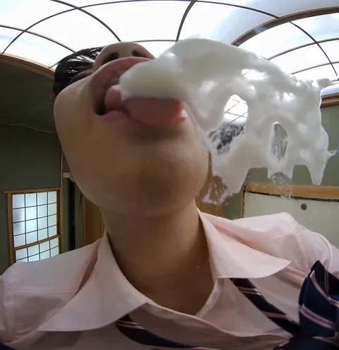 Slimy, Sticky Saliva All Over Her Face 2 gallery