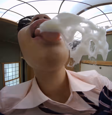 [VR] Slimy, Sticky Saliva All Over Her Face 2 gallery