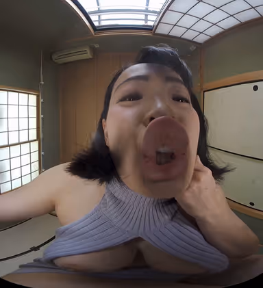 [VR] Slimy, Sticky Saliva All Over Her Face 2 gallery