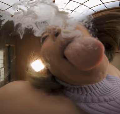 [VR] Slimy, Sticky Saliva All Over Her Face 3 gallery