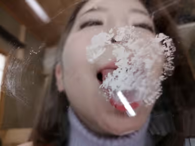 [VR] Slimy, Sticky Saliva All Over Her Face 3 gallery