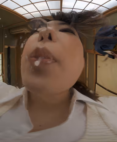 [VR] Slimy, Sticky Saliva All Over Her Face 3 gallery