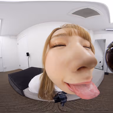 VR] Kana Yura - Marginal Clothing Erotic VR - Beautiful White Little Devil Lascivious Sister Approaching You Provocatively! gallery