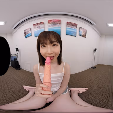 【VR】小春まり 猛接近限界着エロVR ～ちっぱい童顔熟女淫語で 猛接近！極上射精コントロール～ gallery