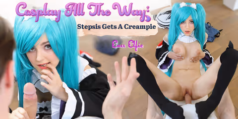 Cosplay All The Way: Stepsis Gets A Creampie