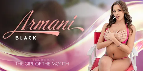 The Girl Of The Month: Armani Black