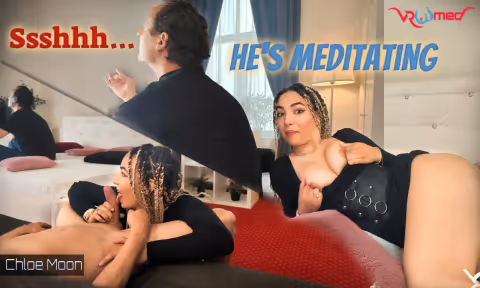 Ssshhh… He’s Meditating – Chloe Moon