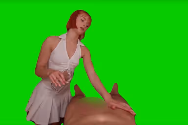 Squirting Massage with Dolly Dyson (Passthrough) gallery