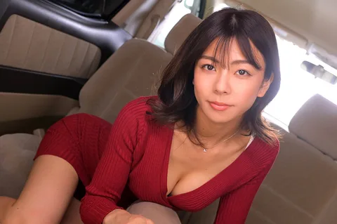 Car Sex Adultery with a Younger Man in a Hot Car - Azusa Misaki gallery