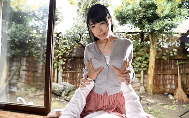 [VR] Tease Under Her Skirt And Watch Her Struggle Not To Moan! Do You Dare To Fuck Her Without A Condom While The Family's Away? Mihina Nagai gallery