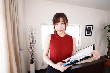 [VR] Kissing Dirty Talk Drooling Secretary Manami Oura gallery
