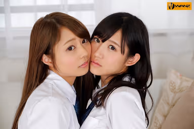[VR] A Lesbian Experience In The Arena Seats! I'm A Cold Fish But These School Uniform Lesbians Tried With All Their Might And Lusty Kisses To Lure Me To Temptation VR gallery
