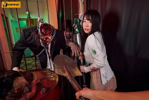 VR - Zombie Invasion - Tsubomi Flees To Your Bedroom To Hide From The Zombie Horde gallery
