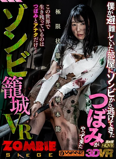 VR - Zombie Invasion - Tsubomi Flees To Your Bedroom To Hide From The Zombie Horde gallery